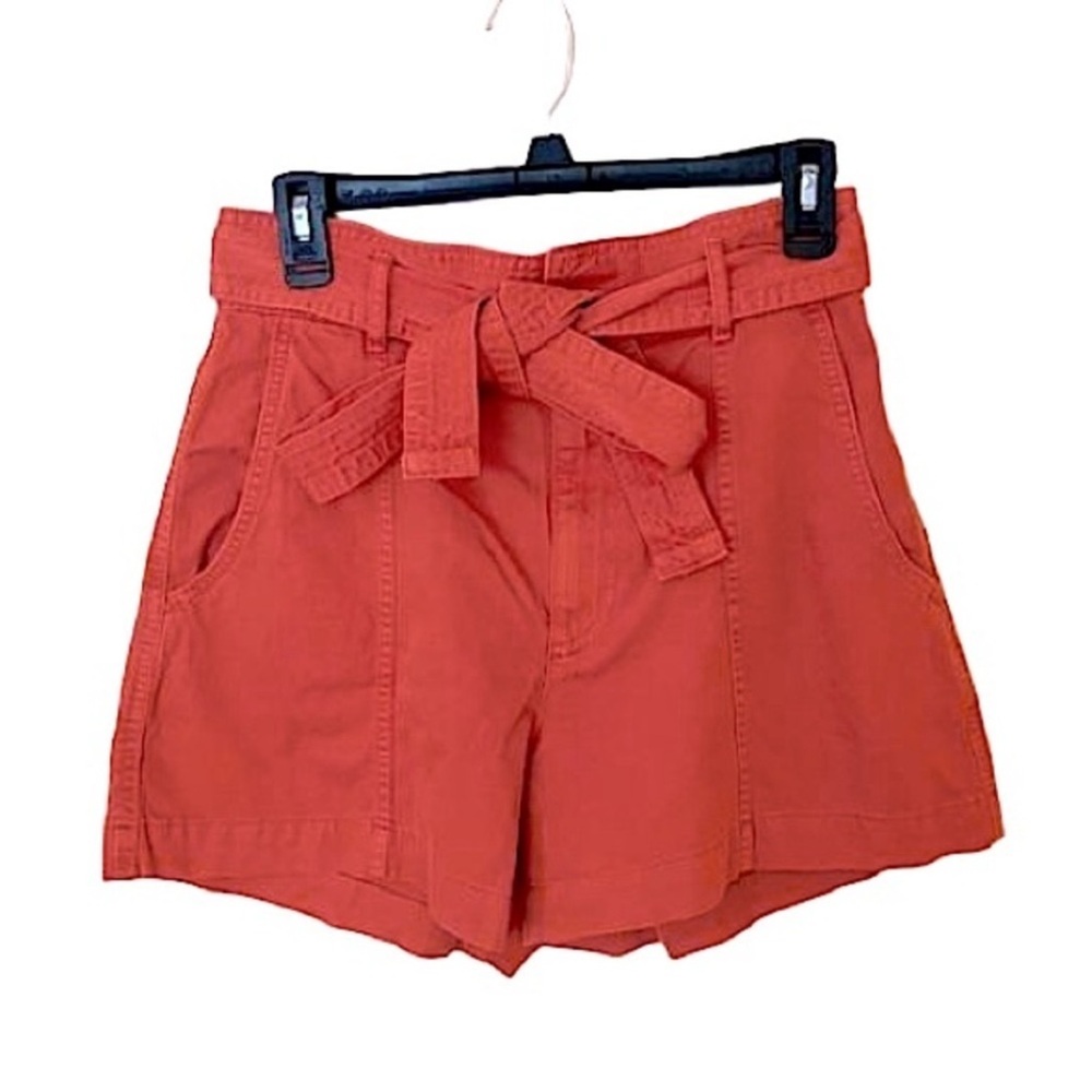 NWT - GAP Women's Red Paper Bag Shorts